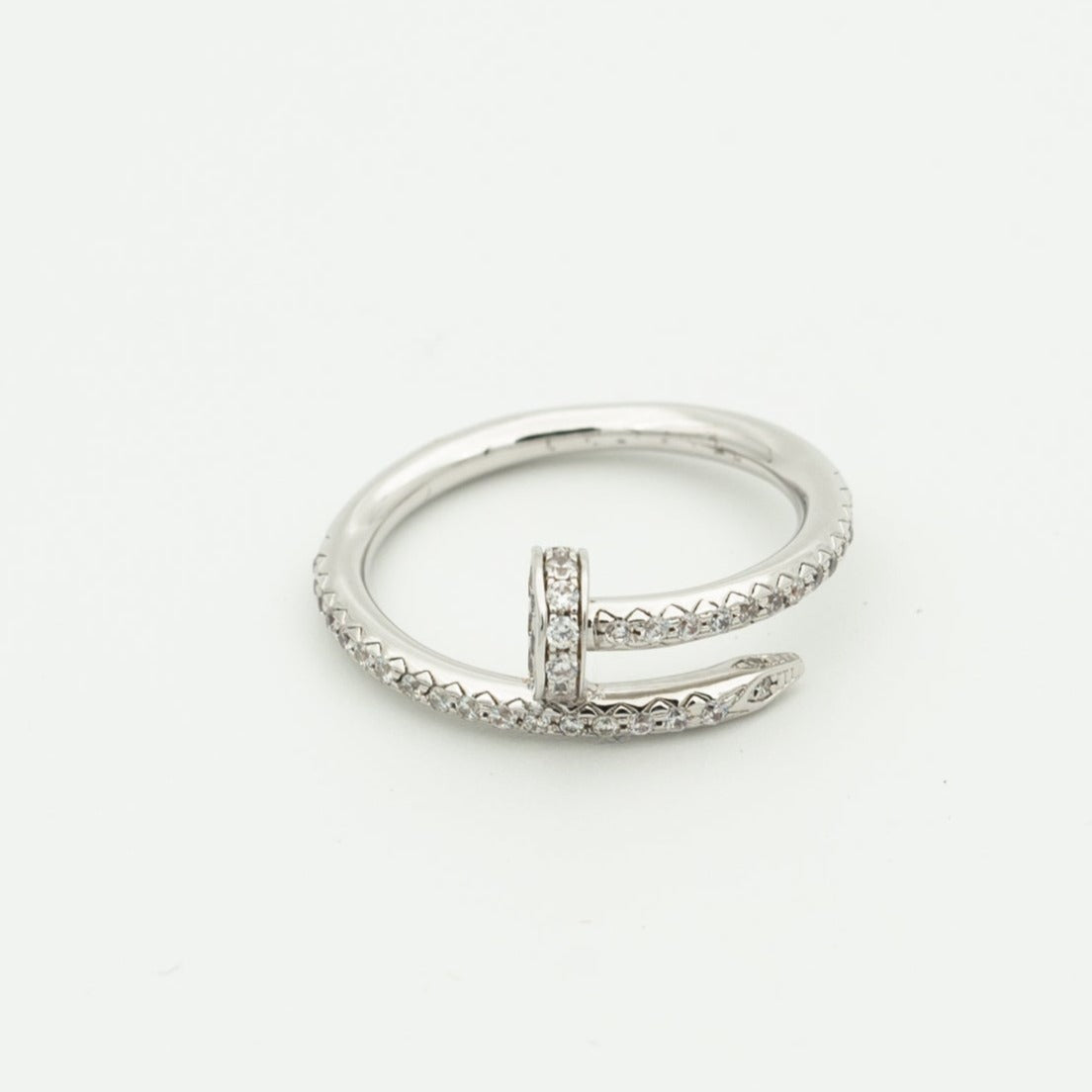 [Love Aura]JUSTE RING 1.8MM SILVER DIAMONDS