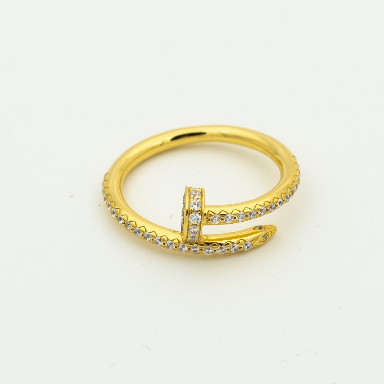 [Love Aura]JUSTE RING 1.8MM GOLD DIAMONDS