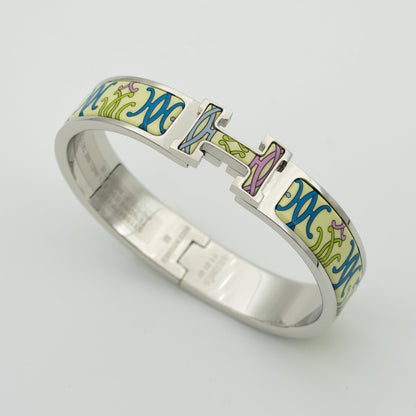 [Love Aura]H BRACELET BEIGE MULTICOLOR