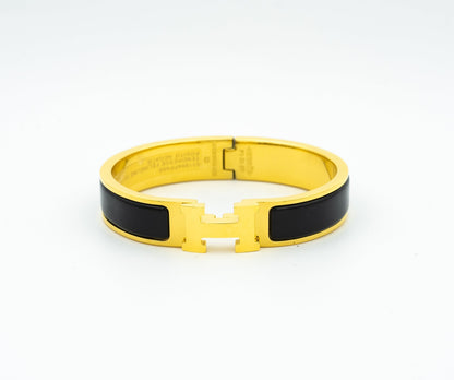 [Love Aura]H BLACK BRACELET