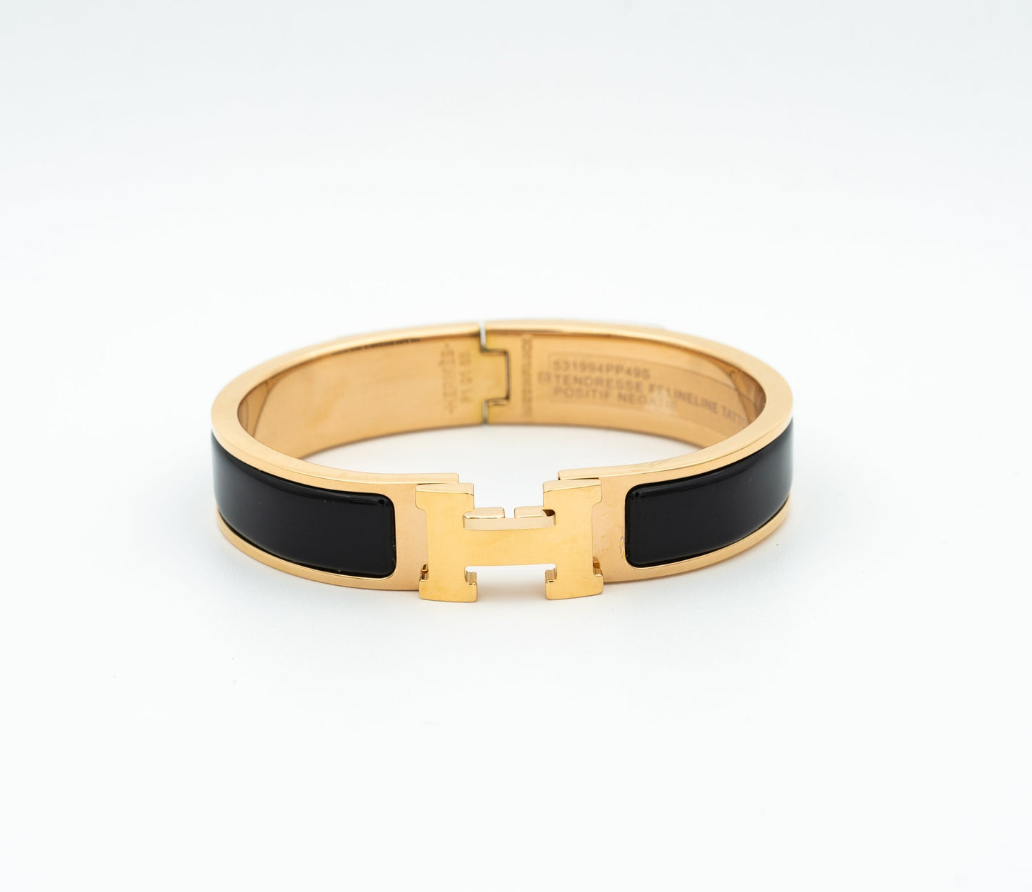 [Love Aura]H BLACK BRACELET