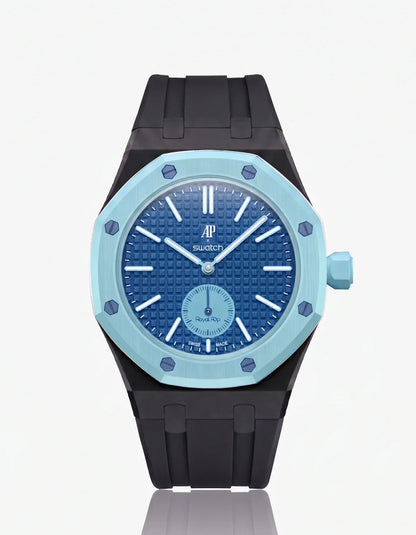 Rubber Strap & Case For AP x Swatch Royal Pop Làn Ba