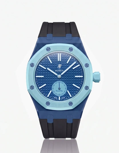 Rubber Strap & Case For AP x Swatch Royal Pop Làn Ba