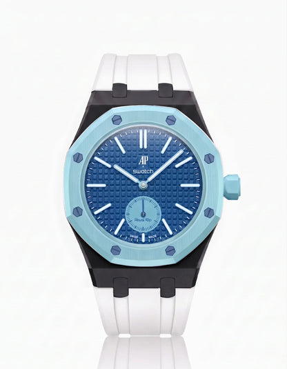 Silicone Strap & Bioceramic Case  Royal Pop Làn Ba(Customize  Colors)