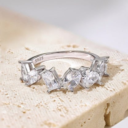 [Love Aura]Delicate Multi Cut Ring