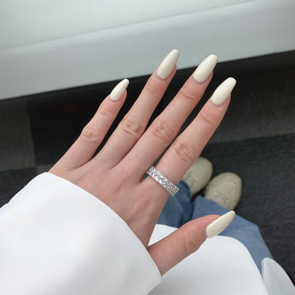 [Love Aura]Sparkling Full Heart Ring