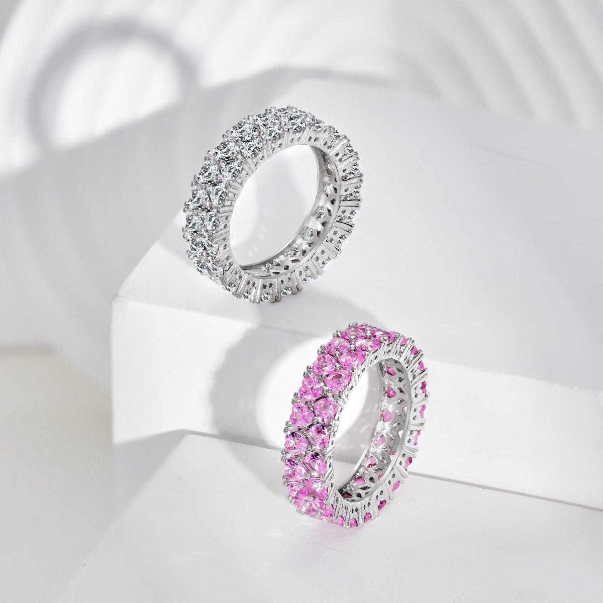[Love Aura]Sparkling Full Heart Ring