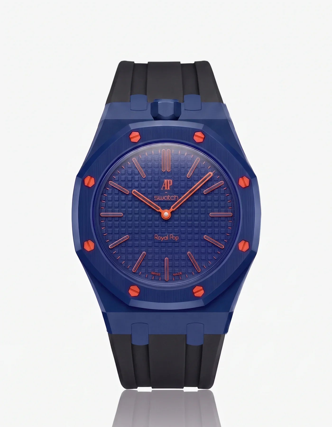 Silicone Strap & Bioceramic Case  Royal Pop Orenji Hachi(Customize  Colors)