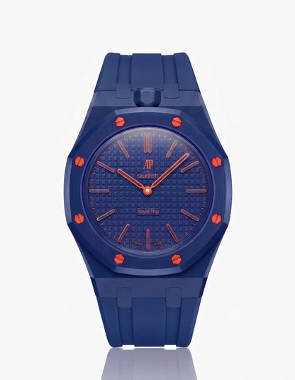 Silicone Strap & Bioceramic Case  Royal Pop Orenji Hachi(Customize  Colors)
