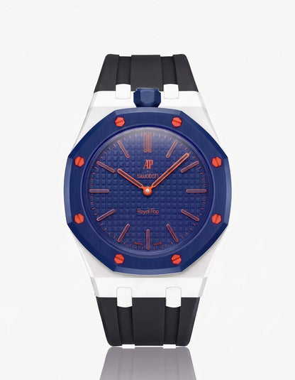 Silicone Strap & Bioceramic Case  Royal Pop Orenji Hachi(Customize  Colors)
