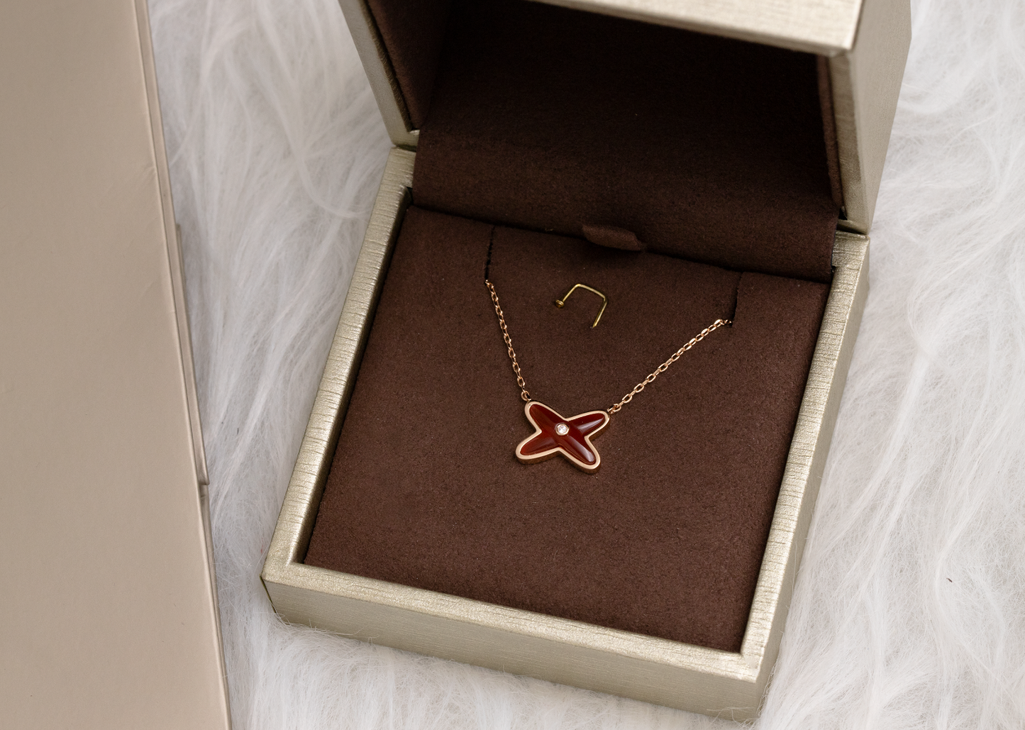 [Love Aura]JEUX DE NECKLACE 1 DIAMOND