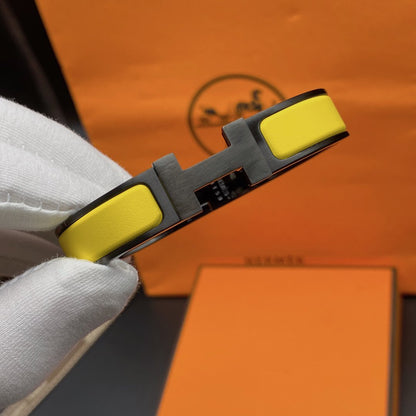 [Love Aura]CLIC HM SO BLACK YELLOW BRACELET