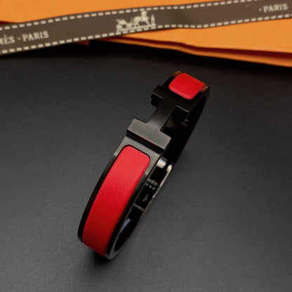 [Love Aura]CLIC HM SO BLACK RED BRACELET