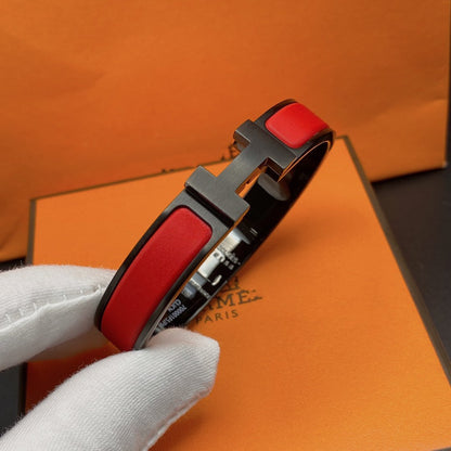 [Love Aura]CLIC HM SO BLACK RED BRACELET