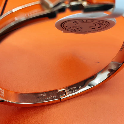 [Love Aura]CLASSIC HM CLIC RED 8MM ENAMEL BRACELET