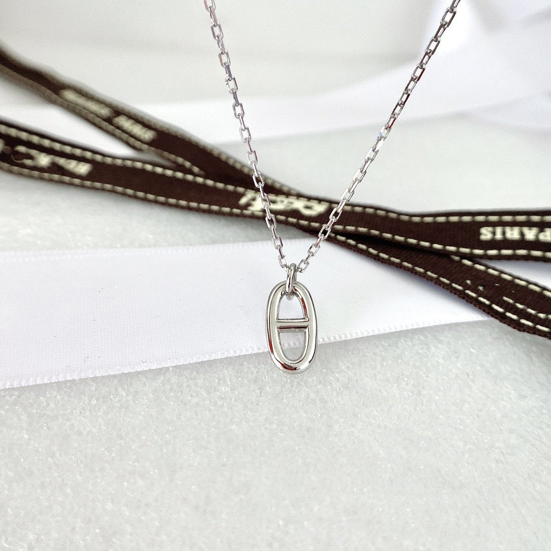 [Love Aura]HM PIG NOSE NECKLACE