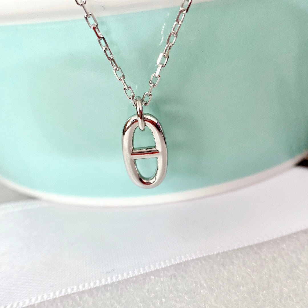 [Love Aura]HM PIG NOSE NECKLACE