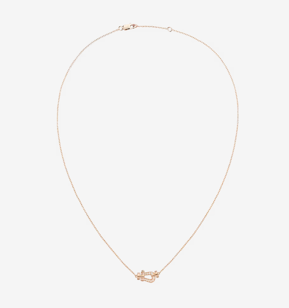 [Love Aura]FORCE 10 DIAMOND PINK GOLD NECKLACE MINI MODEL