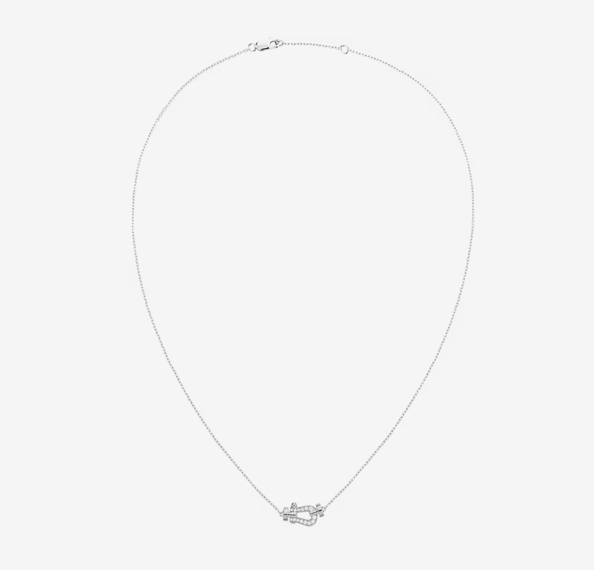 [Love Aura]FORCE 10 DIAMOND SILVER NECKLACE MINI MODEL