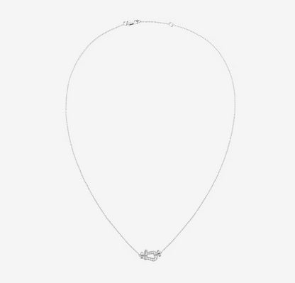 [Love Aura]FORCE 10 DIAMOND SILVER NECKLACE MINI MODEL