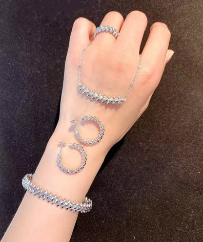 [Love Aura]CLASH SILVER BRACELET