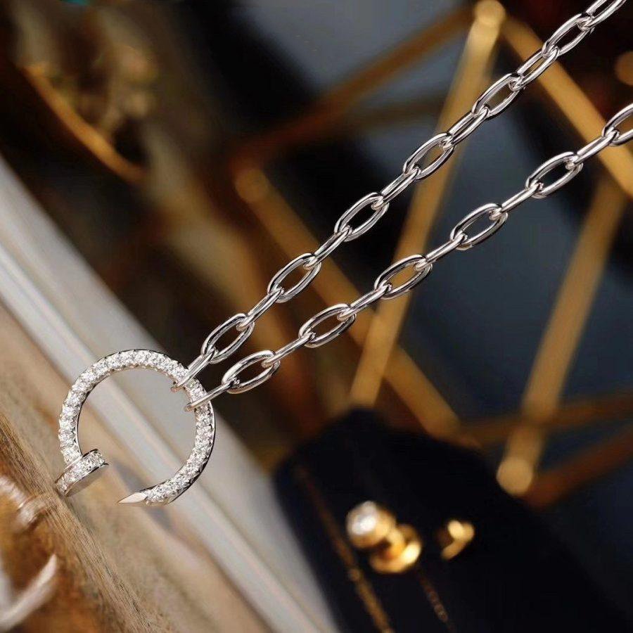 [Love Aura]JUSTE NECKLACE DIAMONDS