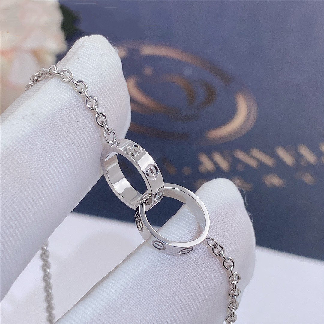 [Love Aura]LOVE BRACELET DOUBLE RING