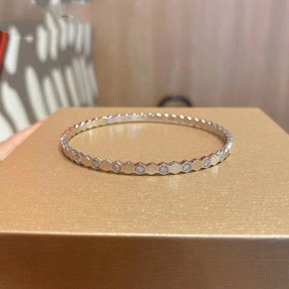 [Love Aura]BEE LOVE SILVER DIAMOND BRACELET