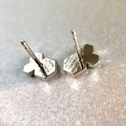 [Love Aura]BEE LOVE SILVER DIAMOND EARRINGS