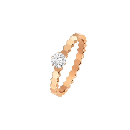[Love Aura]BEE LOVE RING PINK GOLD 1 DIAMOND