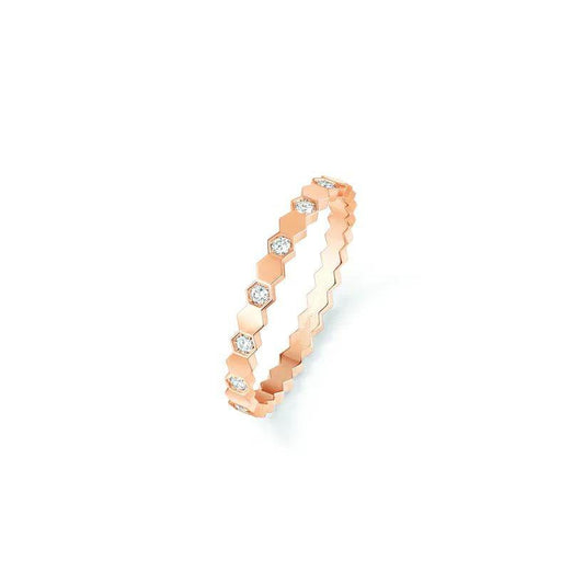 [Love Aura]BEE LOVE RING PINK GOLD DIAMOND