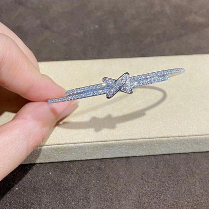 [Love Aura]JEUX DE BRACELET DIAMONDS SILVER