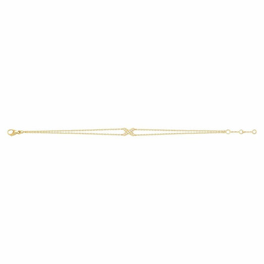 [Love Aura]JEUX BRACELET GOLD DIAMOND