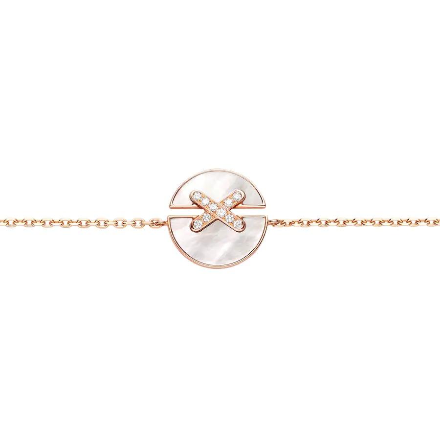 [Love Aura]JEUX DE BRACELET MOP PINK GOLD DIAMONDS