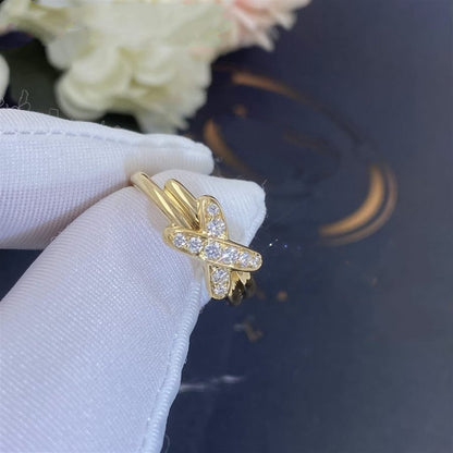 [Love Aura]JEUX DE GOLD DIAMOND RING