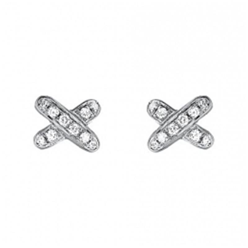 [Love Aura]JEUX DE DIAMOND EARRINGS