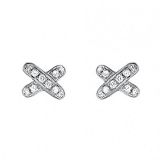 [Love Aura]JEUX DE DIAMOND EARRINGS