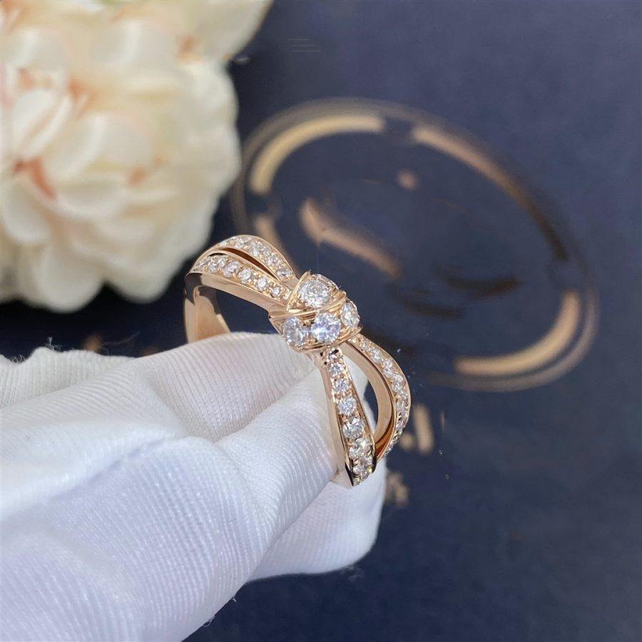 [Love Aura]LIENS PINK GOLD DIAMOND RING