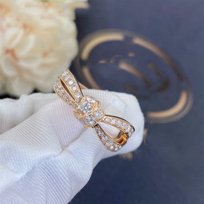 [Love Aura]LIENS PINK GOLD DIAMOND RING
