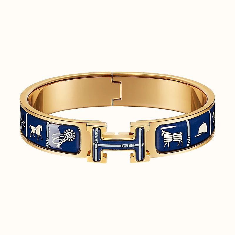 [Love Aura]H COUVERTURES DARK BLUE BRACELET