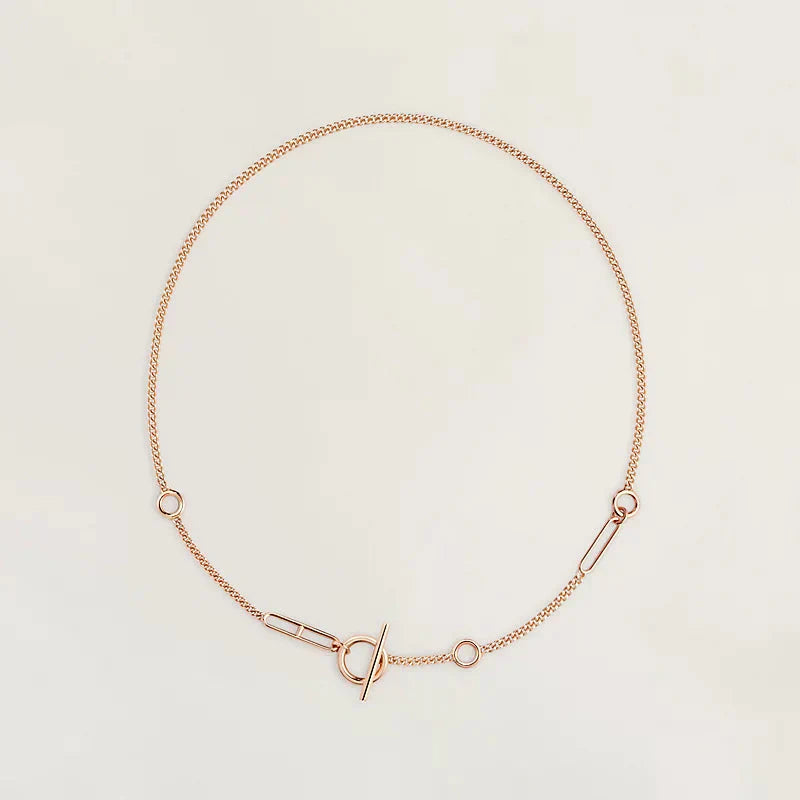 [Love Aura]HM STERLING CHAINE D'ANCRE HEART