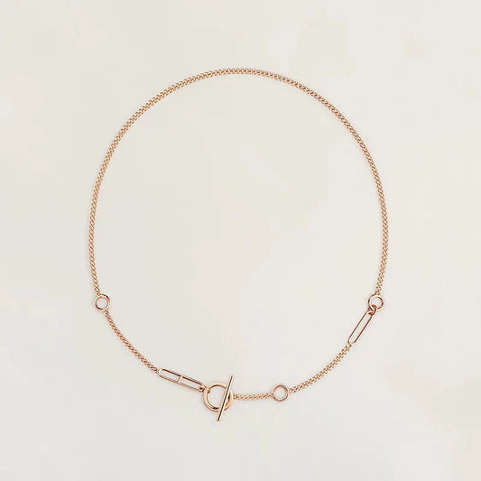 [Love Aura]HM STERLING CHAINE D'ANCRE HEART