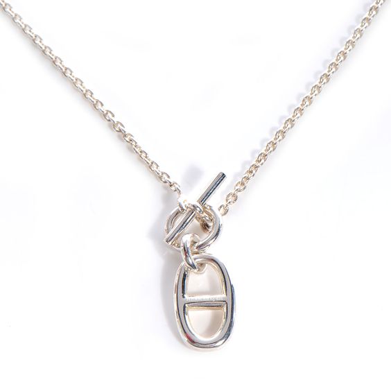 [Love Aura]HM CHAINE D'ANCRE PENDANT NECKLACE STERLING SILVER