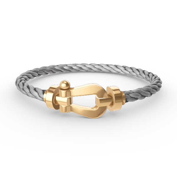 [Love Aura]FORCE LARGE HORSESHOE NO DIAMOND BRACELET GOLD