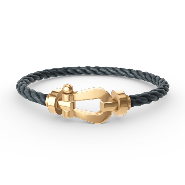 [Love Aura]FORCE LARGE HORSESHOE NO DIAMOND BRACELET GOLD