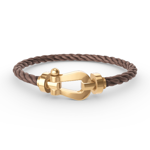 [Love Aura]FORCE LARGE HORSESHOE NO DIAMOND BRACELET GOLD