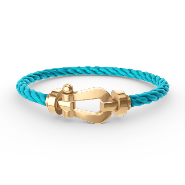 [Love Aura]FORCE LARGE HORSESHOE NO DIAMOND BRACELET GOLD