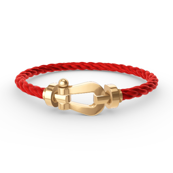 [Love Aura]FORCE LARGE HORSESHOE NO DIAMOND BRACELET GOLD