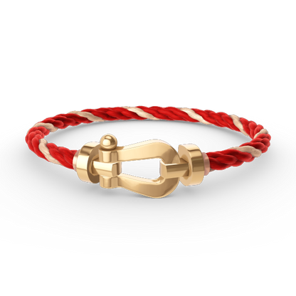 [Love Aura]FORCE LARGE HORSESHOE NO DIAMOND BRACELET GOLD