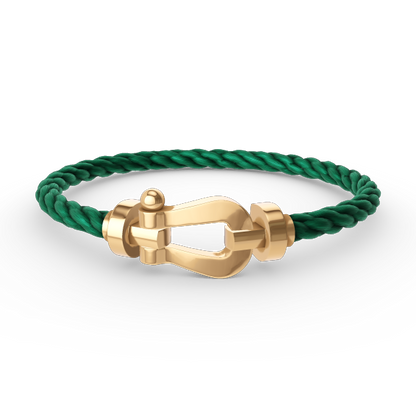 [Love Aura]FORCE LARGE HORSESHOE NO DIAMOND BRACELET GOLD